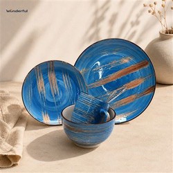Hand Painted Dinner Set Hand Painted Dinner Set