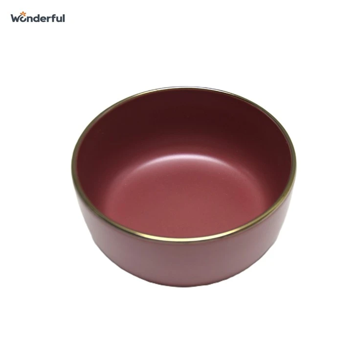 Burgundy Brown .Terracotka Matte Stoneware Dinnerware Set high quality