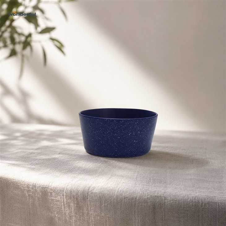 Midnight Blue Speckled Stoneware Dinnerware Set high quality
