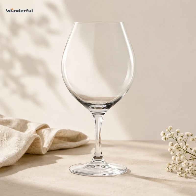 460ml Large Bulbous Bowl Burgundy Wine Stem Glass 460ml Large Bulbous Bowl Burgundy Wine Stem Glass