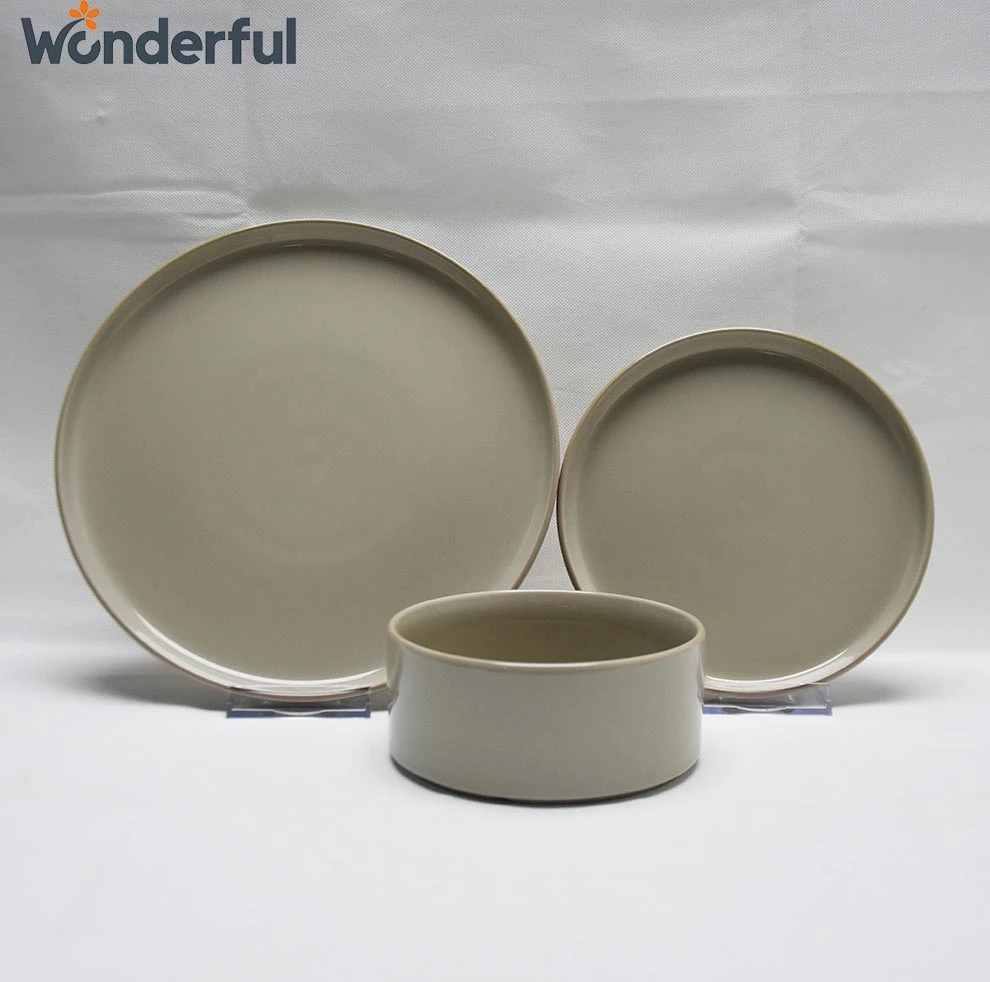Modern Ceramic Plate And Bowl Set Durable Stylish And Versatile Modern Ceramic Plate And Bowl Set Durable Stylish And Versatile