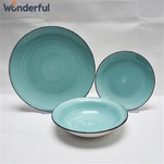 Blue And White Plate Set