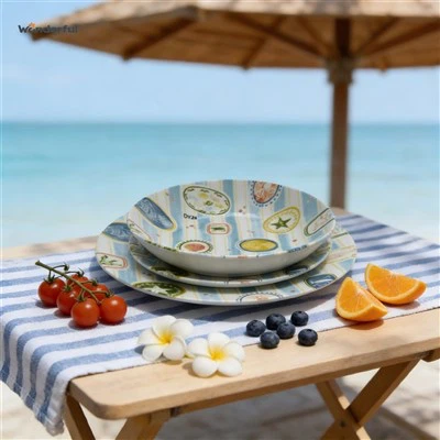 Ceramic 3d Printing Dinnerware Set