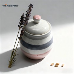 Hand-Painted Ceramic Pepper Shaker Hand-Painted Ceramic Pepper Shaker