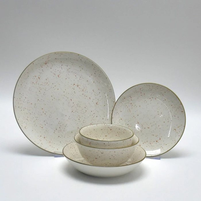 White Porcelain Dinner Set